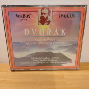 DVORAK:WORKS FOR SOLO INSTRUMENT&ORCHESTRA 輸入盤2枚組CDセット※未使用・未開封品