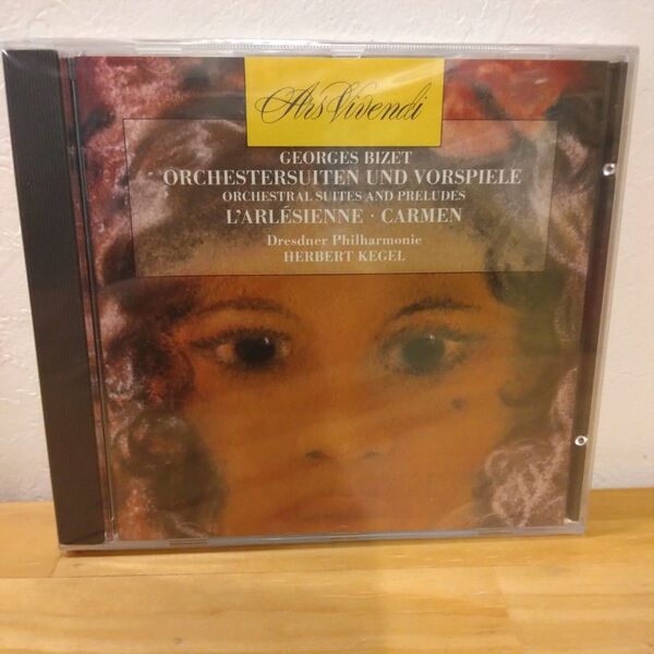 GEORGES BIZET/LARLESIENNE・CARMEN 輸入盤CD1枚※未使用・未開封品