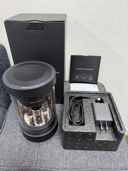 バルミューダ スピーカー BALMUDA The Speaker M01A-BK