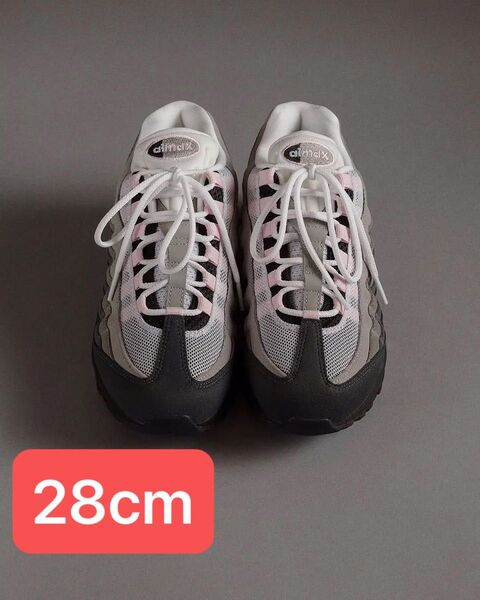 28cm Nike Women's Air Max 95 Big Bubble "Pink Foam ピンク