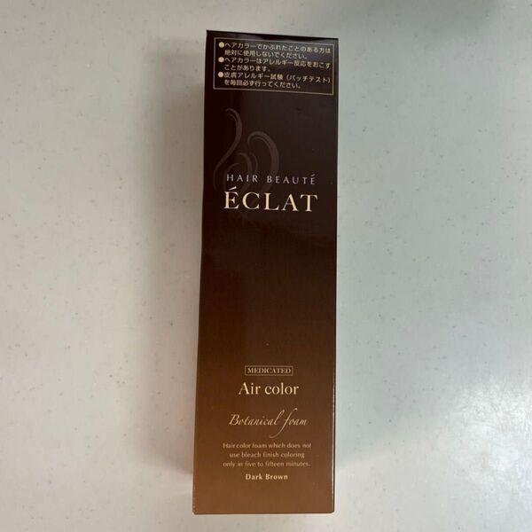 ヘアボーテエクラ ボタニカル エアカラーフォーム ダークブラウン 150g×1本