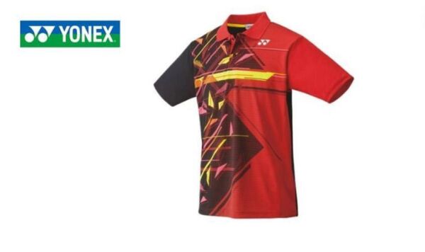 YONEX ヨネックス ゲームシャツ L レッド系