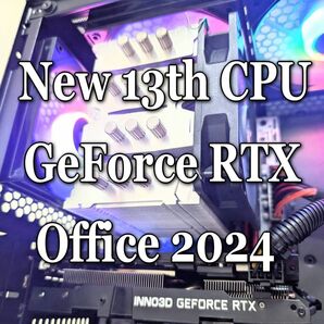 新品インテル13世代・RTX・ゲーミングPC・ゲーム・動画・配信