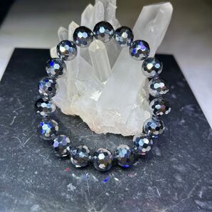 天然石ブレスレット 【テラヘルツ 10mm】