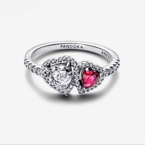 Pandora ハート型ストーンリングsize- 11 号