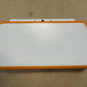 0517-2 Newニンテンドー2DS LL ホワイト×オレンジ