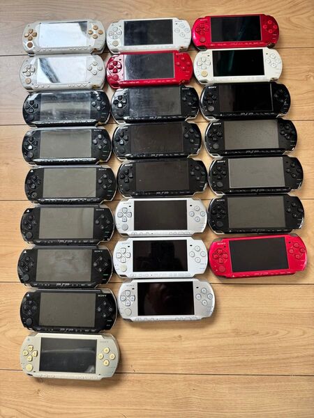 通電済み Sony PSP3000 PSP2000 PSP1000 24台セット