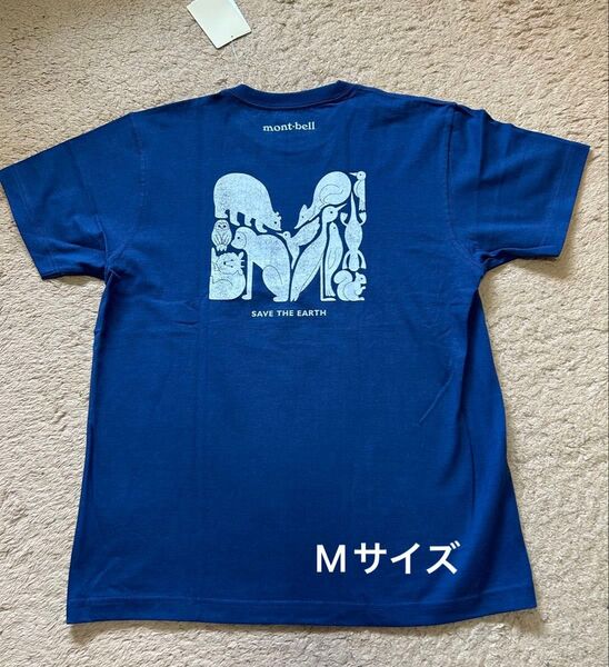 未使用 mont-bell モンベル ペアスキンコットンTシャツ M