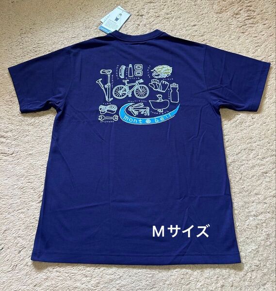 未使用 mont-bell モンベル Tシャツ WIC.T 自転車の道具 M