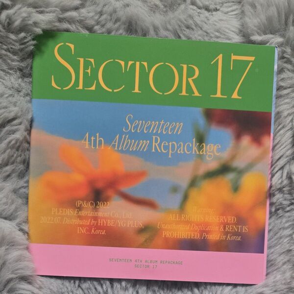 SEVENTEEN 4th Album Repackage SECTOR 17 COMPACT ver. (韓国盤) ジョンハン