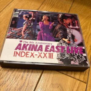 中森明菜 イースト・ライヴ インデックス23 CD
