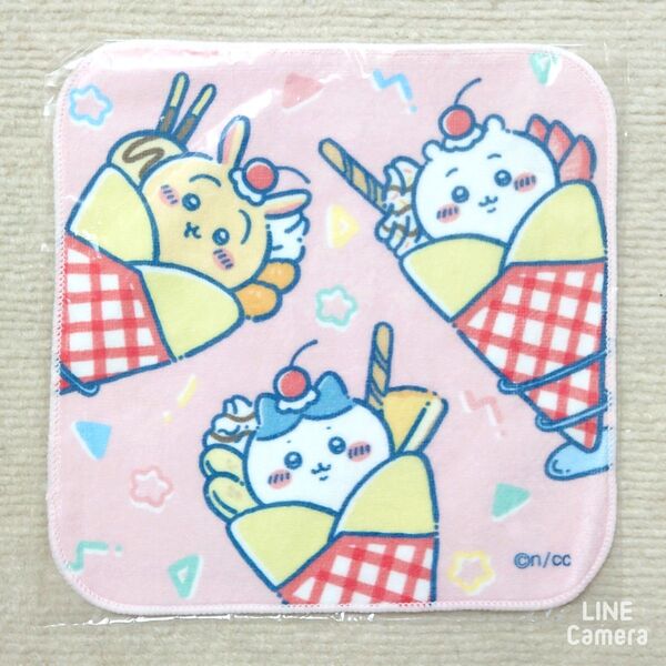 ちいかわ クレープ ハンドタオル ハンカチ
