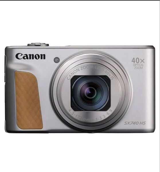 Canon コンパクトデジタルカメラ PowerShot SX740 HS シルバー PSSX740HSSL 新品未開封品
