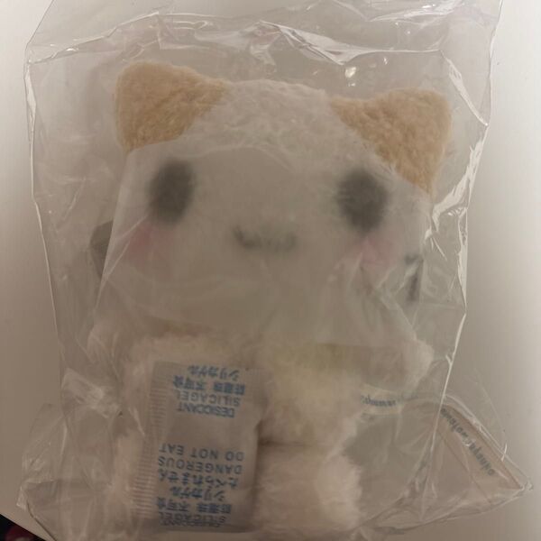 マシュマロみたいなふわふわにゃんこ マスコット