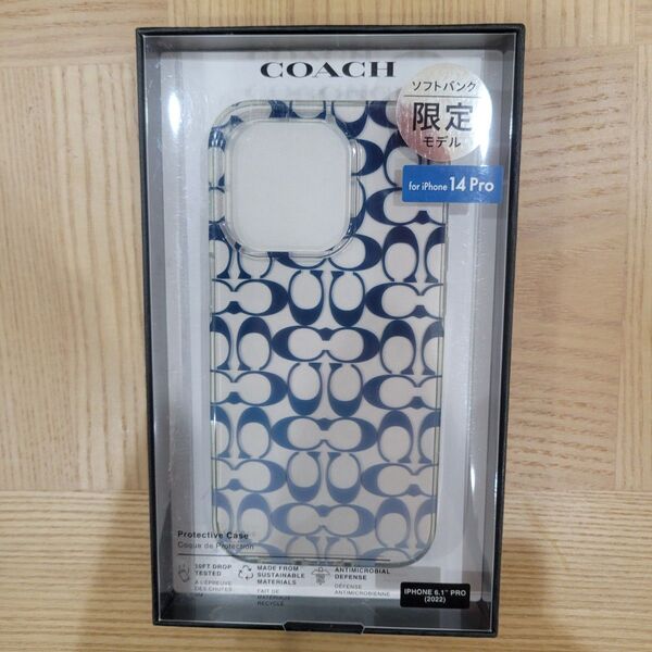 iPhone 14 Pro COACH コーチソフトバンク限定モデル Coach Protective Case