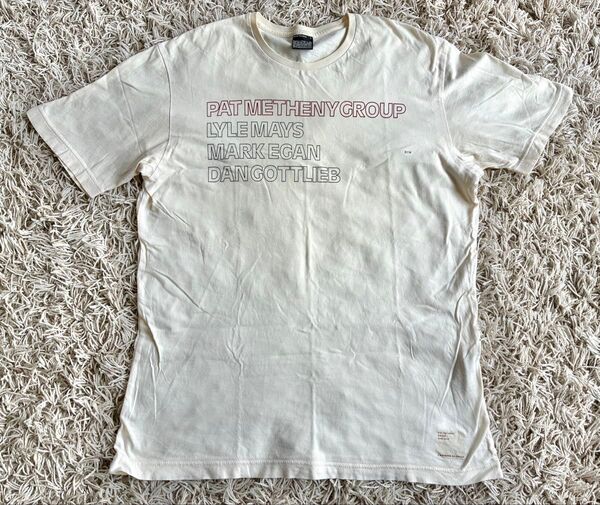 PAT METHENY GROUP Tシャツ ECMレコード L アイボリー 半袖Tシャツ プリントTシャツ ジャズ JAZZ