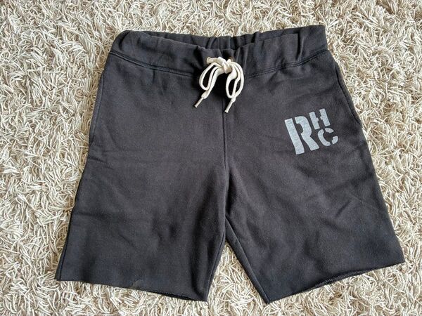 RHC Ron Herman スウェットショートパンツ S ブラック 裏起毛 ハーフパンツ スウェット ショートパンツ