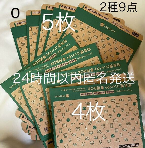 ネコポス用ダンボール箱 A4 ネコポス 箱 宅急便コンパクト 専用box 箱型 専用箱 ヤマト運輸 新品未使用 公式 梱包材 O