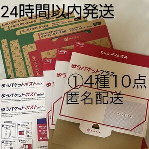 ネコポス用ダンボール箱 ネコポス 箱 ダンボール A4 3枚 ゆうパケットプラス専用箱 mini封筒 新品未使用 公式 梱包材①