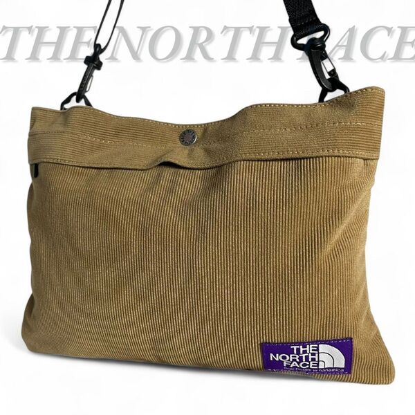 美品 THE NORTH FACE PURPLE LABEL ノースフェイス パープルレーベル ショルダーバッグ コーデュロイ