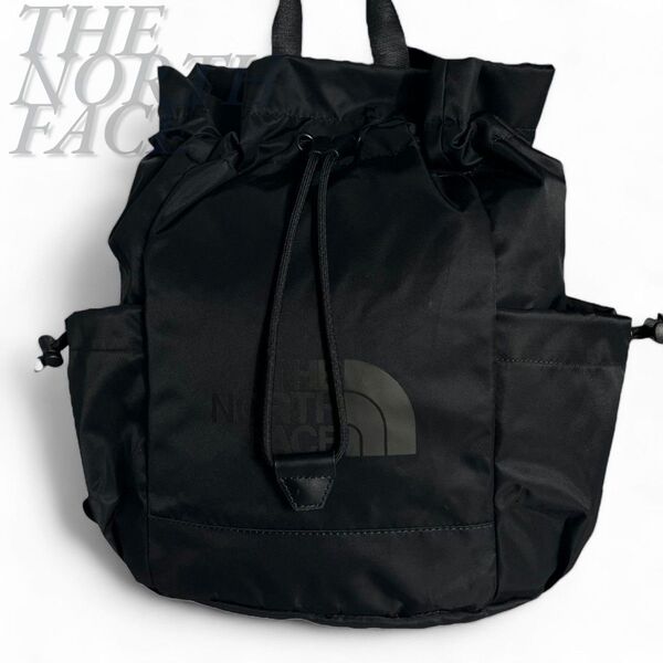 極美品 THE NORTH FACE ノースフェイス バケットバッグ リュック BONNEY PACK 4way 黒 韓国