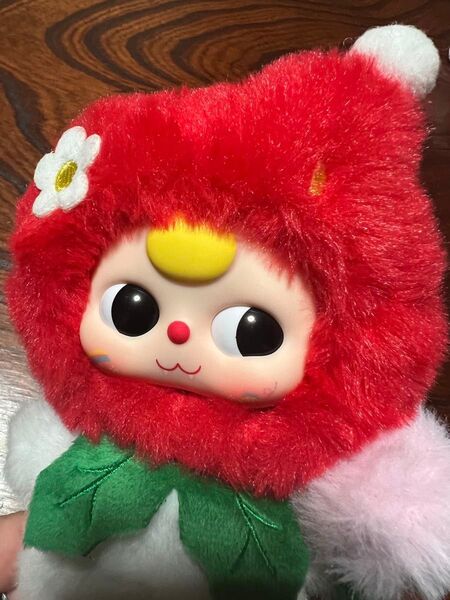 公式 Baby Three ベビースリー 春はどこ?シリーズ 苺 いちご ぬいぐるみ