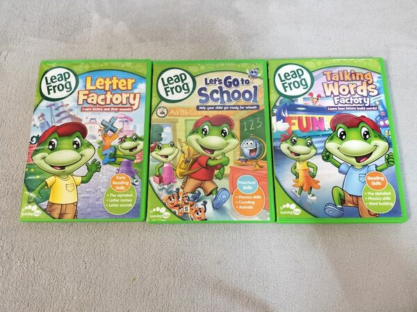 リープフロッグ Leap Frog DVD3枚セット