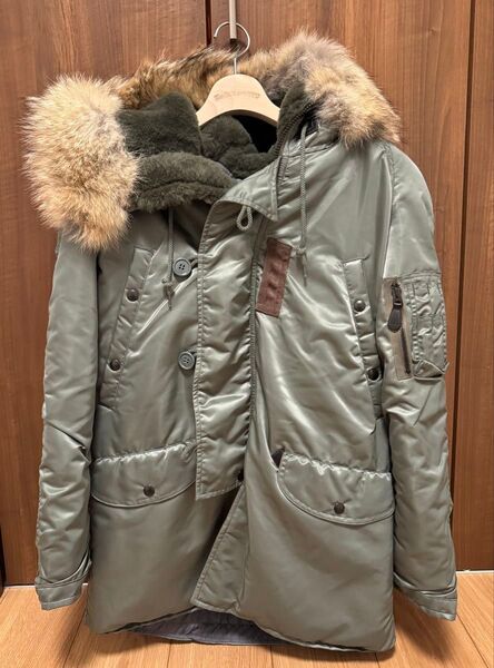 新品未使用 MJ17117 TYPE N-3B REAL McCOY MFG. CO リアルマッコイズ 純正ハンガー付