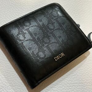 Dior ディオール 二つ折り財布 ブラック
