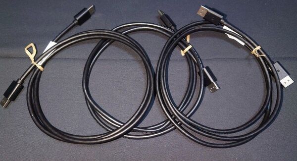 Display Cable DPケーブル 1.8m 3本