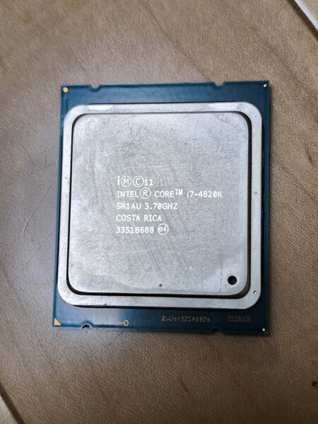 CPU intel Core i7-4820K 3.70GHz SR1AU Socket LGA2011 4コア 8スレッド