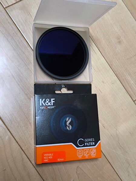 K&F Concept 82mm Variable ND ND2-400 可変ND フィルター HMC C Series