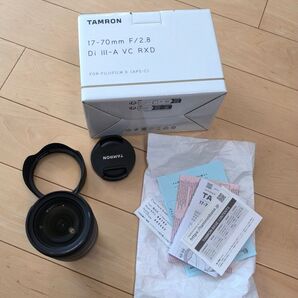 ほぼ新品 TAMRON タムロン 17-70mm F2.8 Di III-A VC RXD FUJIFILM X メーカ保証付き