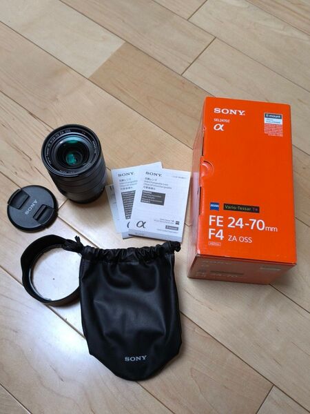 ソニー SONY Vario-Tessar T* FE 24-70mm F4 ZA OSS SEL2470Z フィルター付き