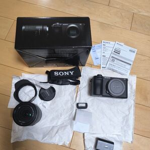 最終価格 ほぼ未使用 α6700 ILCE-6700M 高倍率ズームレンズキット メーカー保証付き シャッター回数200未満