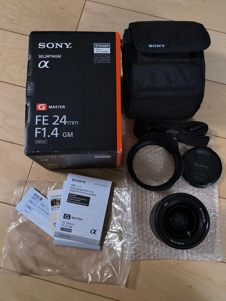 最終価格 極美品 FE 24mm F1.4 GM SEL50F14GM メーカー保証付き フィルター付き