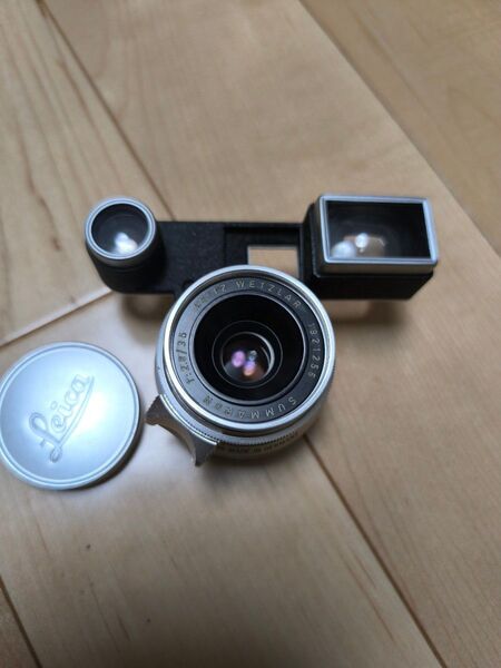 美品 希少品 ズマロン summaron M 35mm F2.8 M3用メガネ付 最短距離 0.7mm