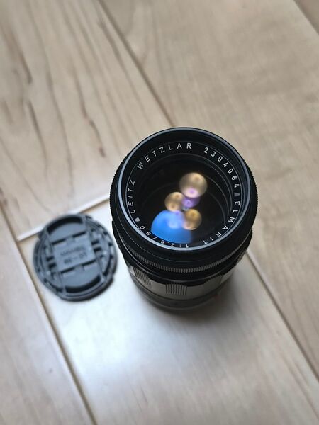 希少品 良品 ライカ Leica ELMARIT 90mm F2.8 ブラック 前期 Mマウント用 点検 清掃済み