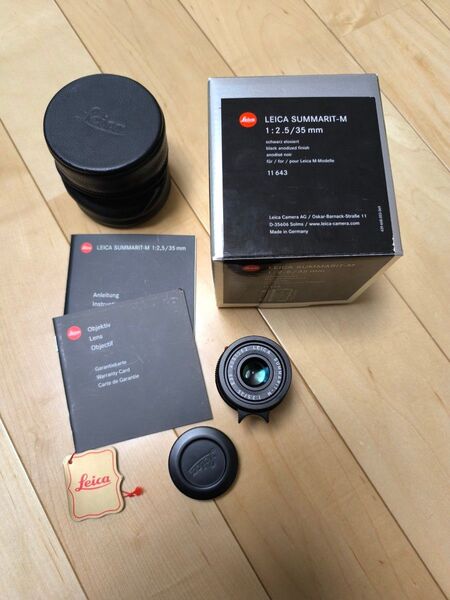 leica Summarit ライカ ズマリットM 35mm/f2.5 点検 清掃済み