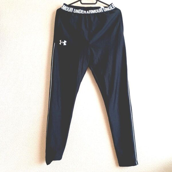 UNDER ARMOUR ヒートギア パンツ 黒 スポーツ トレーニング 160