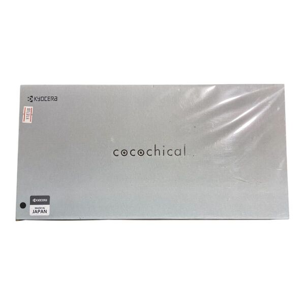 【新品】KYOCERA 京セラ cocochical(ココチカル) ギフトセット三徳16cm/11cm セラミックナイフ ブラック
