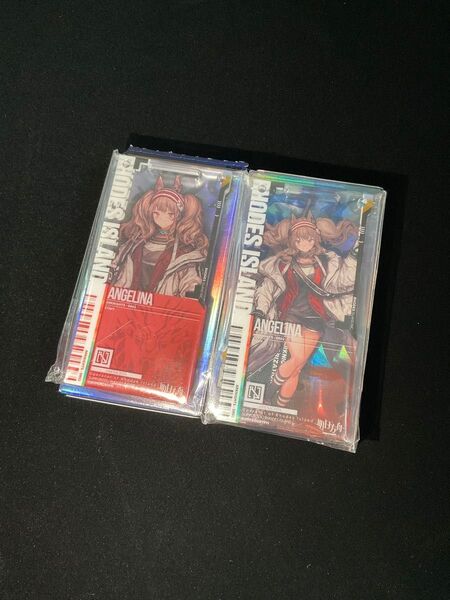 アークナイツ アンジェリーナ 通行認証アクリルキーホルダー 異進前&後
