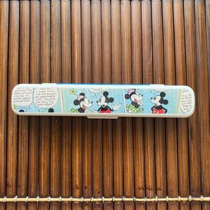 -大人気-ミッキーマウス 箸ケース コミック柄