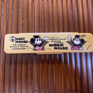ミッキー&ミニー コンビセット カトラリーセット 未使用