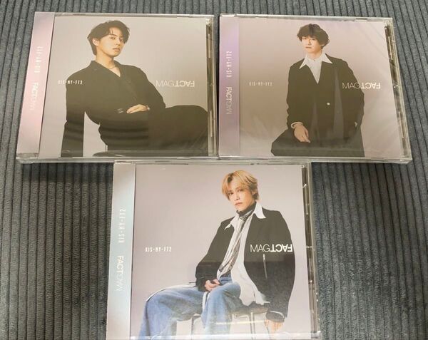 Kis-My-Ft2 ソロビジュアル盤 アルバム MAGFACT 3枚セット 千賀健永 宮田俊哉 藤ヶ谷太輔