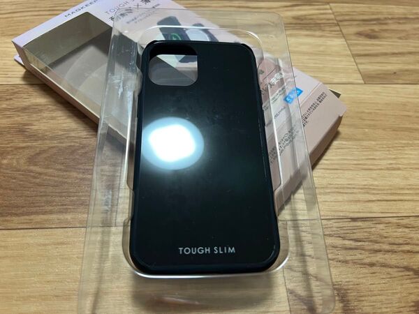 iPhone 12 mini TOUGH SLIM LITE MAGKEEP PM-A20ATSLMBK(ブラック)