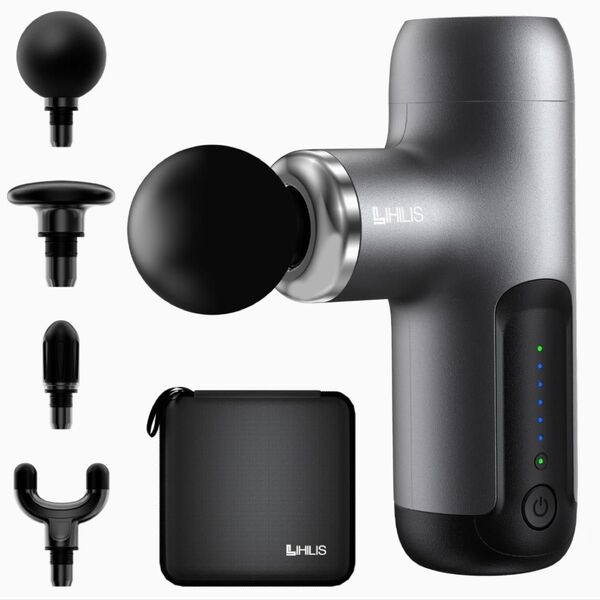 【整体院長監修】筋膜リリースガン ハンディガン マッサージガン Type-C充電式 MINI マッサージ器 強力振動 超軽量 静音