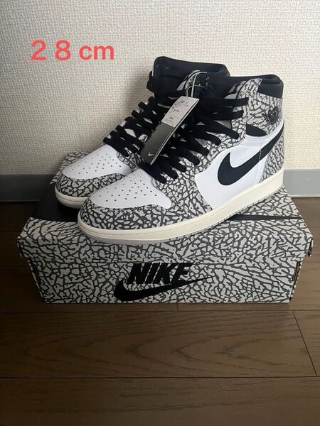 【未使用】Nike Air Jordan 1 High OG "White Cement/Safari" 28cm セメント