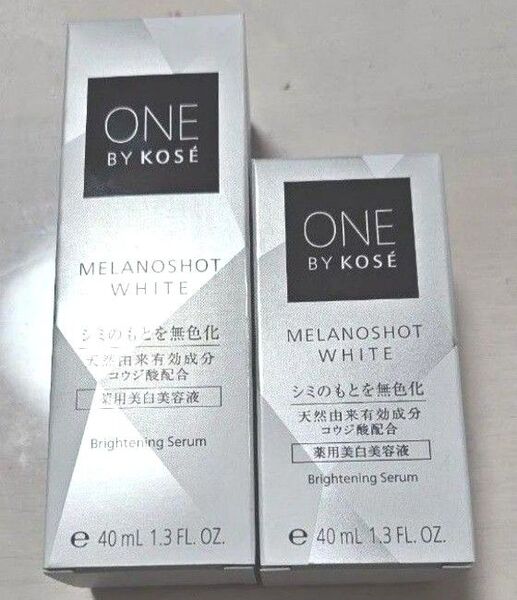 ONE BY KOSEメラノショット ホワイト