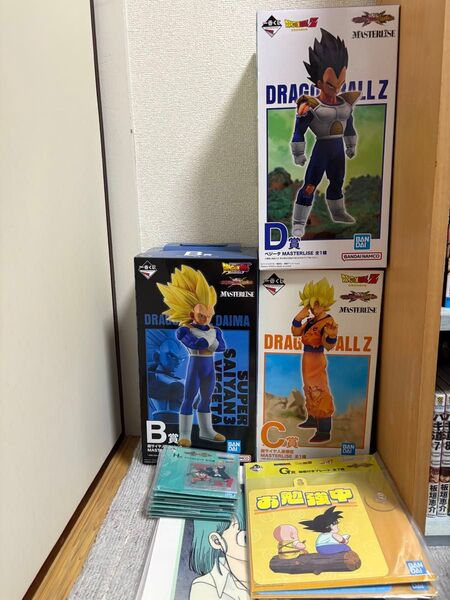 一番くじ ドラゴンボール VSオムニバスCROSS フィギュア B賞 C賞 D賞ベジータ 孫悟空